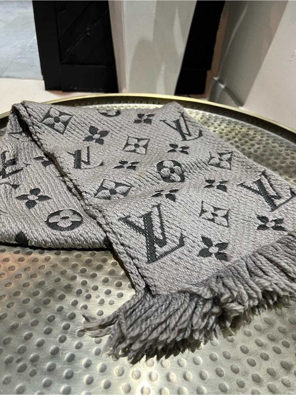 Louis Vuitton Shadow Wool Scarf